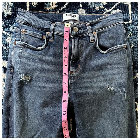 AGOLDE Sophie High Rise Skinny Crop 26 - Picture 12 of 15